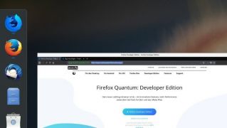 Gnome Desktop Launcher für Firefox Developer Edition
