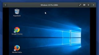 Windows 10 mit der Gnome App Boxen unter Fedora 22 virtualisieren